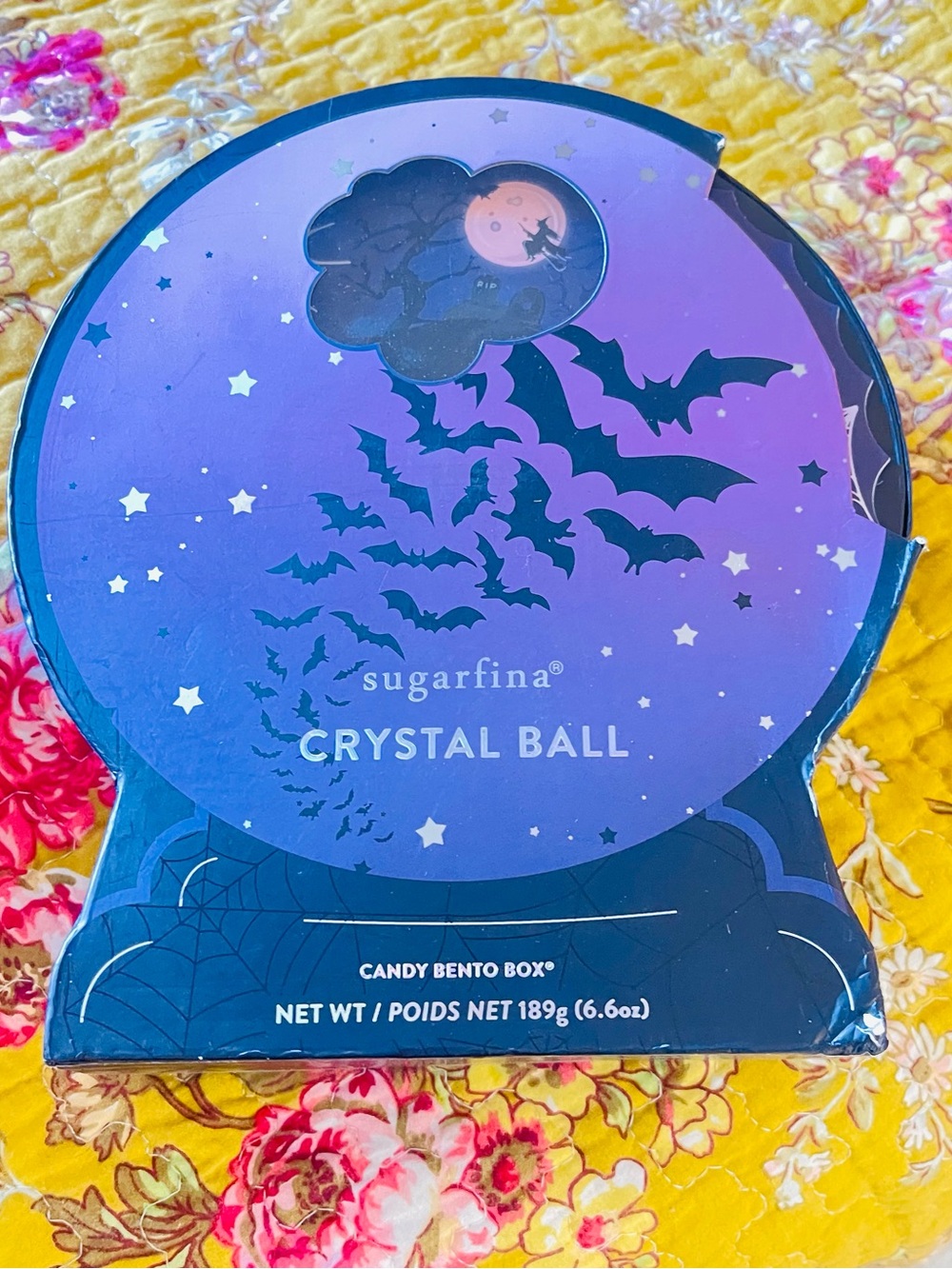 Sugarfina Purple Crystal Ball Candy Bento Box